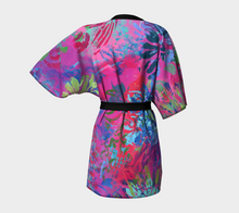 Load image into Gallery viewer, Summer Splendour Silk Kimono Robe - Short Style
