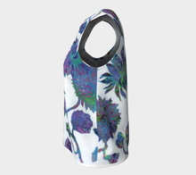 Load image into Gallery viewer, Tropical Blooms Loose Tank Top - Long
