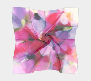 Distant Glow Square Silk Scarf
