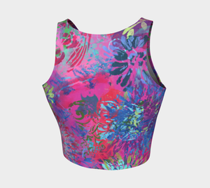 Summer Splendour Athletic Crop Top