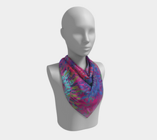 Load image into Gallery viewer, Summer Splendour Square Silk Scarf
