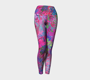 Summer Splendour Yoga Leggings
