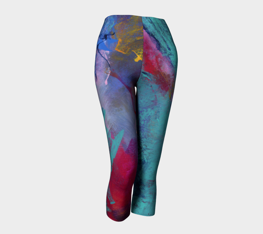 Galaxy Capri Leggings