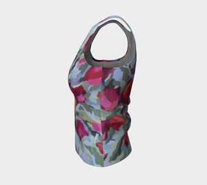 Blooming From Within Fitted Tank Top - Regular