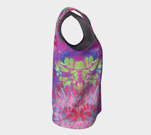 Summer Splendour Loose Tank Top - Long