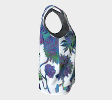 Load image into Gallery viewer, Tropical Blooms Loose Tank Top - Long

