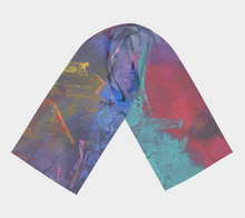 Load image into Gallery viewer, Galaxy Long Silk Scarf
