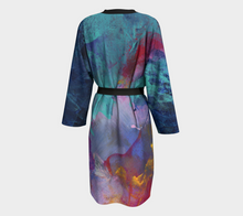 Load image into Gallery viewer, Galaxy Silk Peignoir - Long Style
