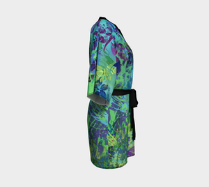 Abundance Silk Kimono Robe - Short Style