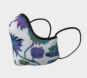 Tropical Blooms Face Mask