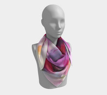 Load image into Gallery viewer, Distant Glow Square Silk Scarf
