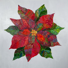Load image into Gallery viewer, Poinsettia l 12 x 12 ins
