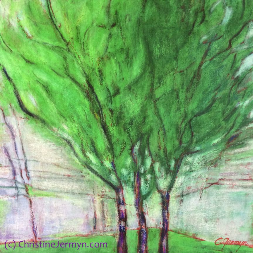 Whispering Trees Art Print