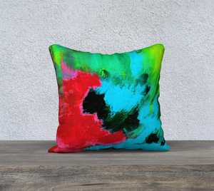 Magenta Tide Pillow Case 18" x 18"