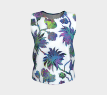 Load image into Gallery viewer, Tropical Blooms Loose Tank Top - Regular
