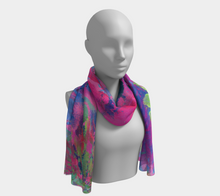 Load image into Gallery viewer, Summer Splendour 2 Long Silk Scarf
