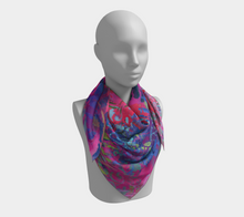Load image into Gallery viewer, Summer Splendour Square Silk Scarf
