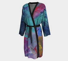 Load image into Gallery viewer, Galaxy Silk Peignoir - Long Style
