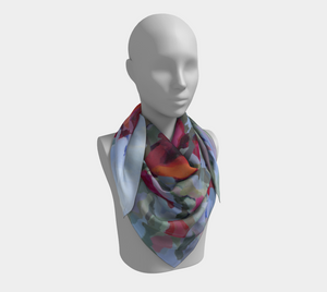 Blooming From Within Silk Scarf