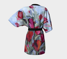 Load image into Gallery viewer, Blooming From Within Silk Kimono Robe - Short Style
