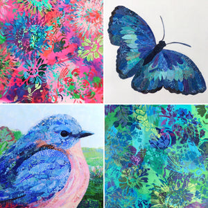 Nature Series Greeting Cards - Set of 4 different images